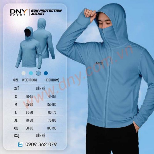 MẪU ÁO CHỐNG NẮNG MAY THEO YÊU CẦU | DNY-ACN2506100007
