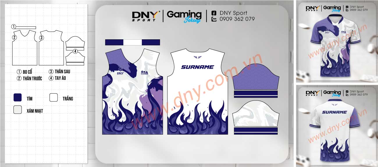áo game thủ esport thoáng khí