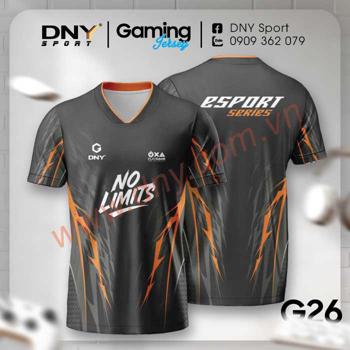 MẪU ÁO GAME THỦ THIẾT KẾ THEO YÊU CẦU | DNY-ES2607170026
