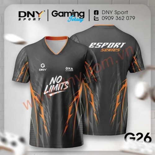 MẪU ÁO GAME THỦ THIẾT KẾ THEO YÊU CẦU | DNY-ES2607170026