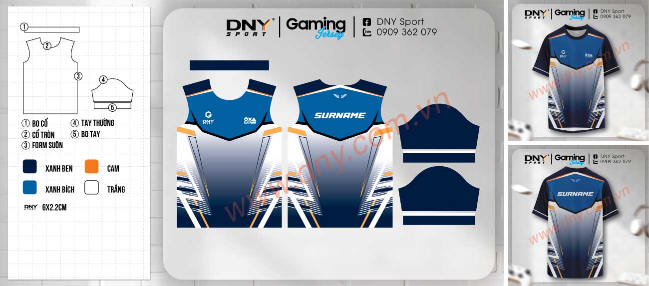 áo thi đấu game esport