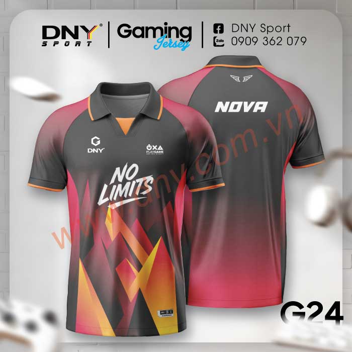 MẪU ÁO GAME THỦ THIẾT KẾ THEO YÊU CẦU | DNY-ES2605160024