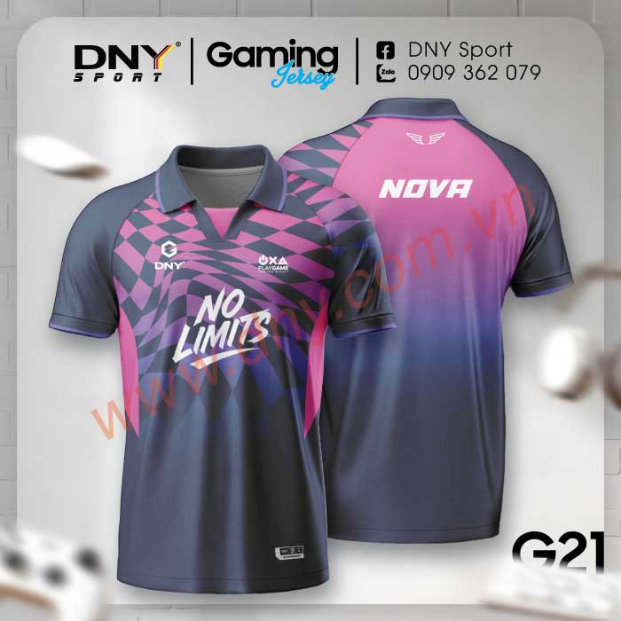 MẪU ÁO GAME THỦ THIẾT KẾ THEO YÊU CẦU | DNY-ES2605160021