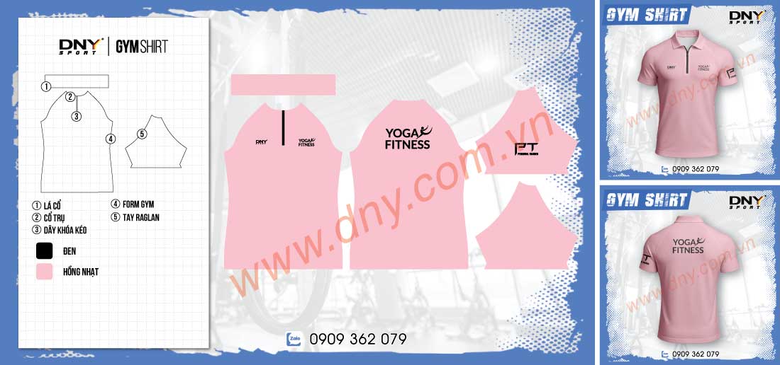 áo gym form rộng thoáng khí