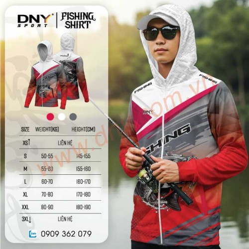 MẪU ÁO CÂU CÁ THIẾT KẾ THEO YÊU CẦU | DNY-FS2506170011