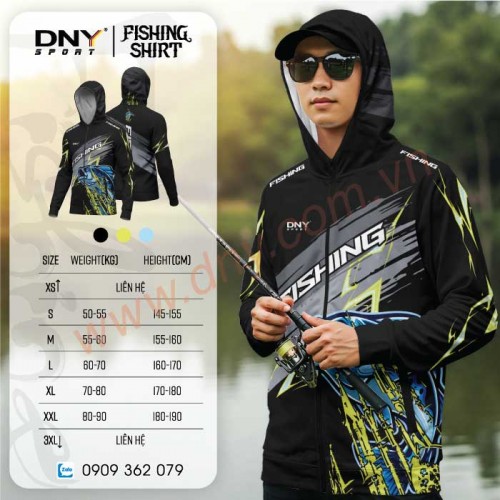 MẪU ÁO CÂU CÁ THIẾT KẾ THEO YÊU CẦU | DNY-FS2506170010