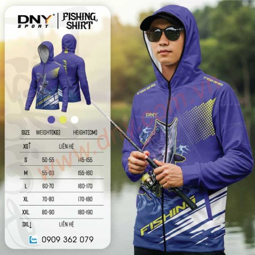 MẪU ÁO CÂU CÁ THIẾT KẾ THEO YÊU CẦU | DNY-FS2506170009