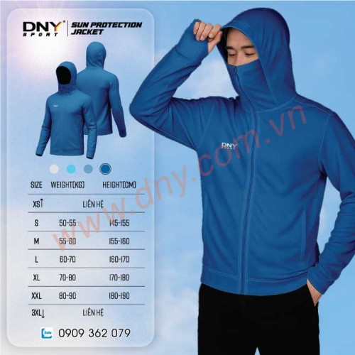 MẪU ÁO CHỐNG NẮNG MAY THEO YÊU CẦU | DNY-ACN2506100008