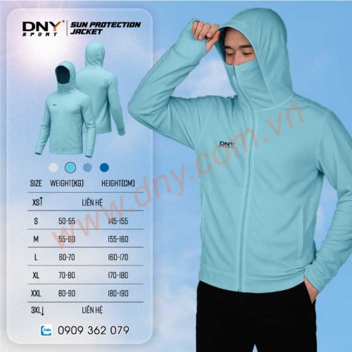 MẪU ÁO CHỐNG NẮNG MAY THEO YÊU CẦU | DNY-ACN2506100006