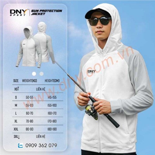 MẪU ÁO CHỐNG NẮNG MAY THEO YÊU CẦU | DNY-ACN2507110015
