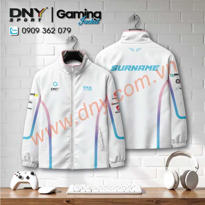 áo khoác esport in logo đội