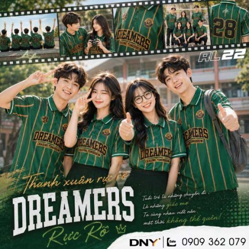 MẪU ĐỒNG PHỤC ÁO LỚP THIẾT KẾ THEO YÊU CẦU | DNY-AL2606050022