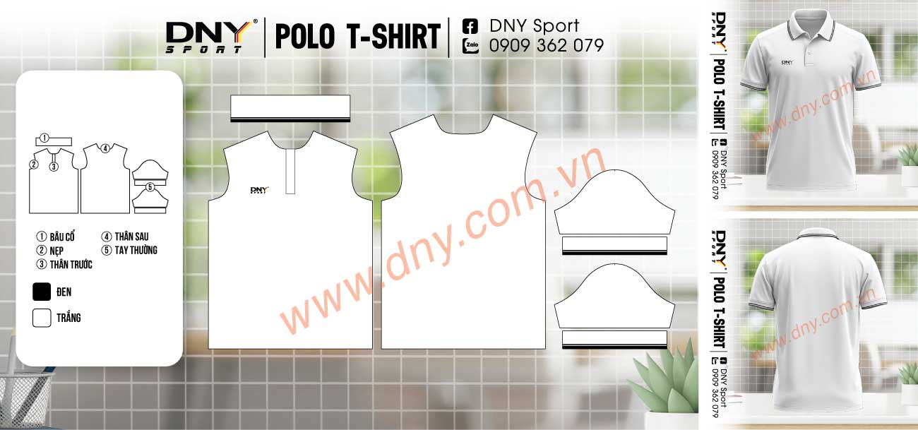 áo polo nam nữ basic