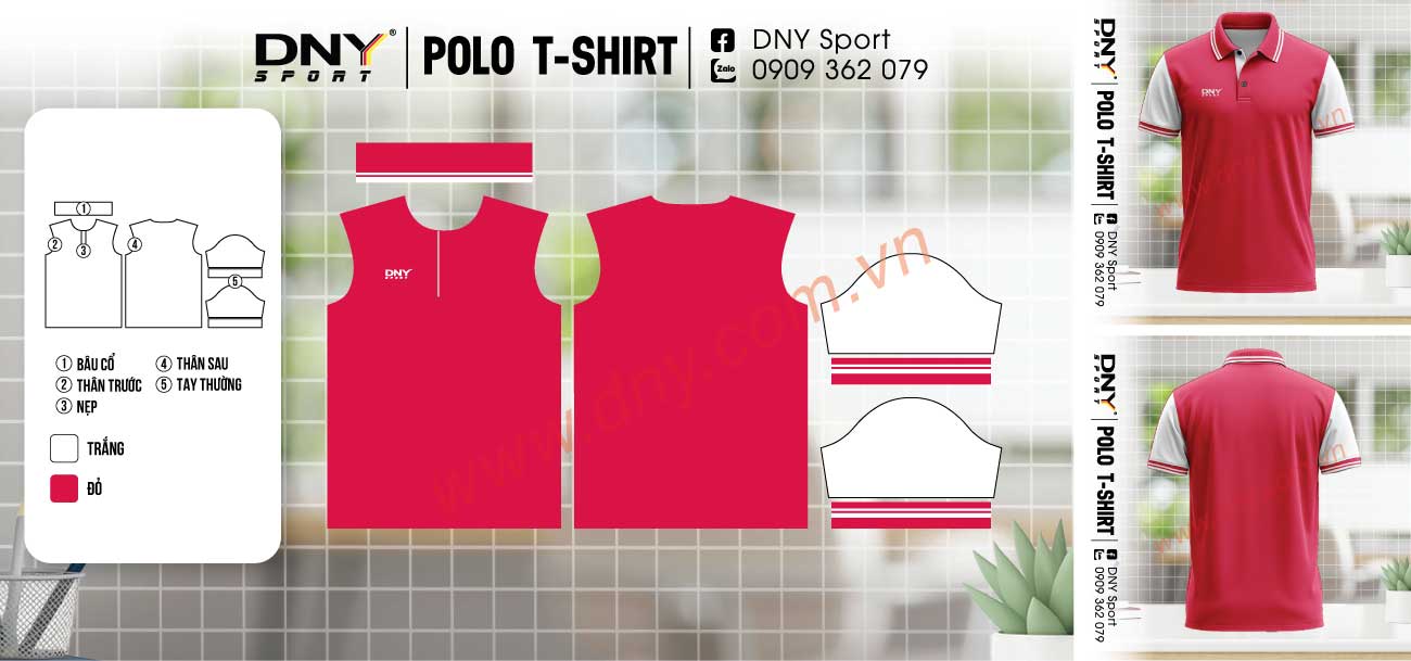 Áo polo văn phòng cao cấp