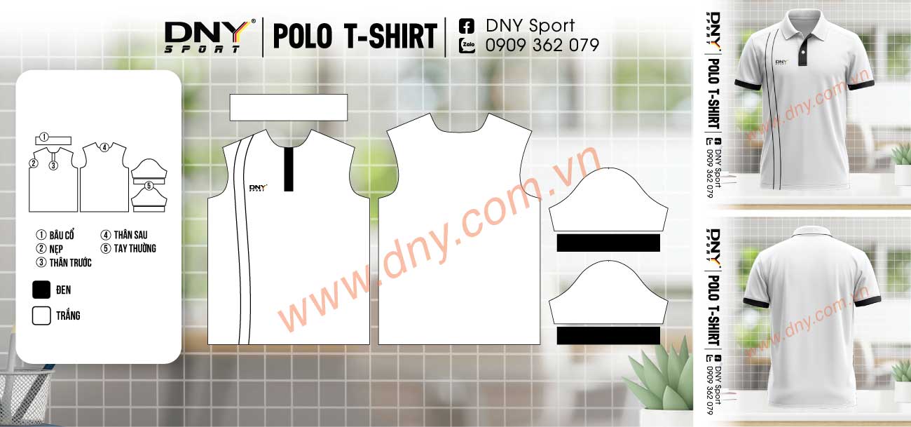 áo polo đồng phục in logo công ty