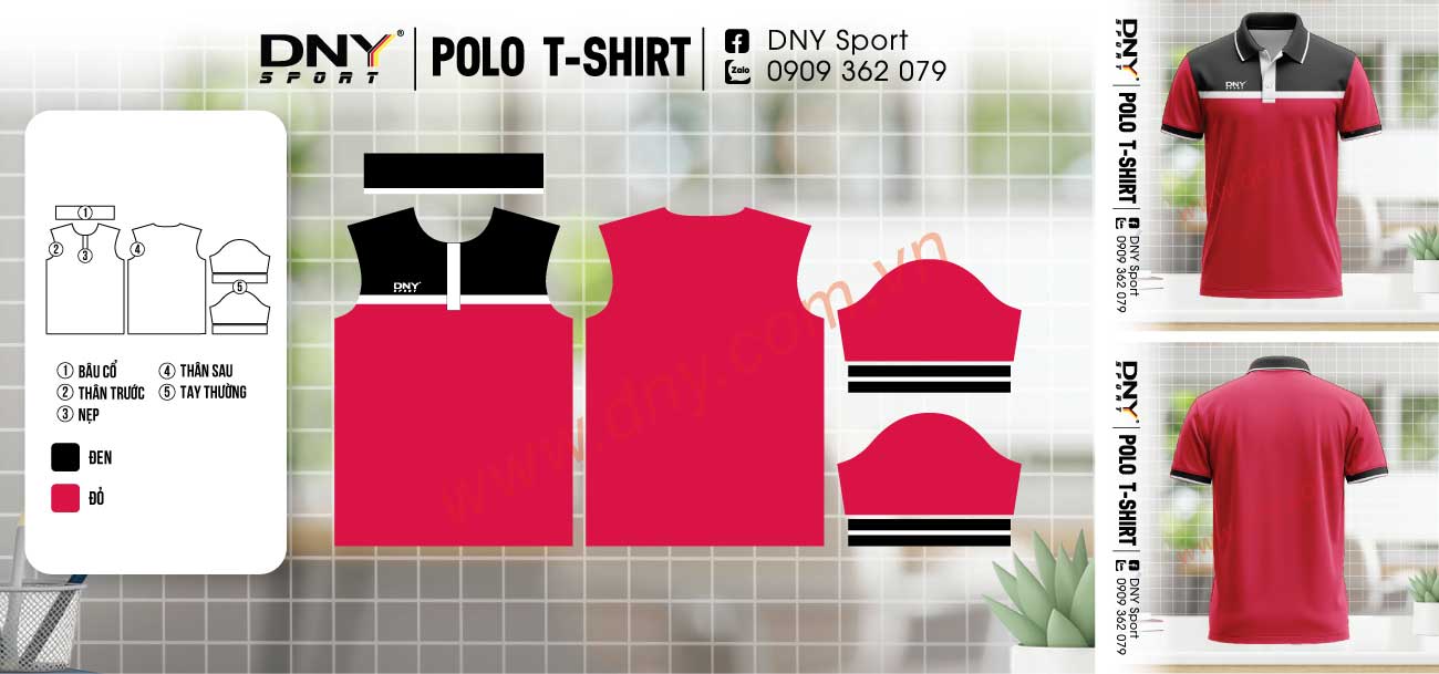 Áo polo doanh nghiệp in logo