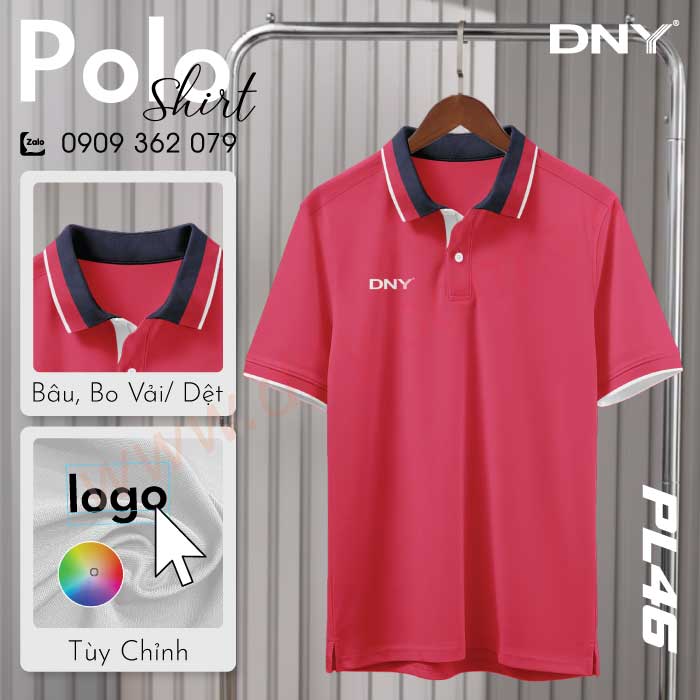 MẪU ÁO POLO THIẾT KẾ THEO YÊU CẦU | DNY-PL2605280046