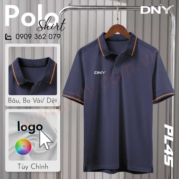 MẪU ÁO POLO THIẾT KẾ THEO YÊU CẦU | DNY-PL2605280045