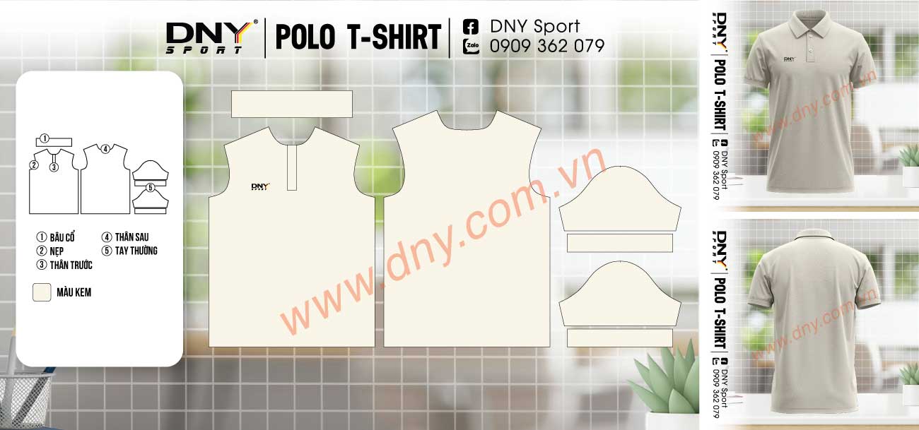 áo polo nam nữ cổ bẻ
