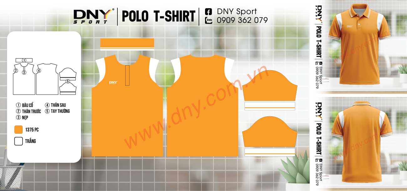 Trang phục polo công sở