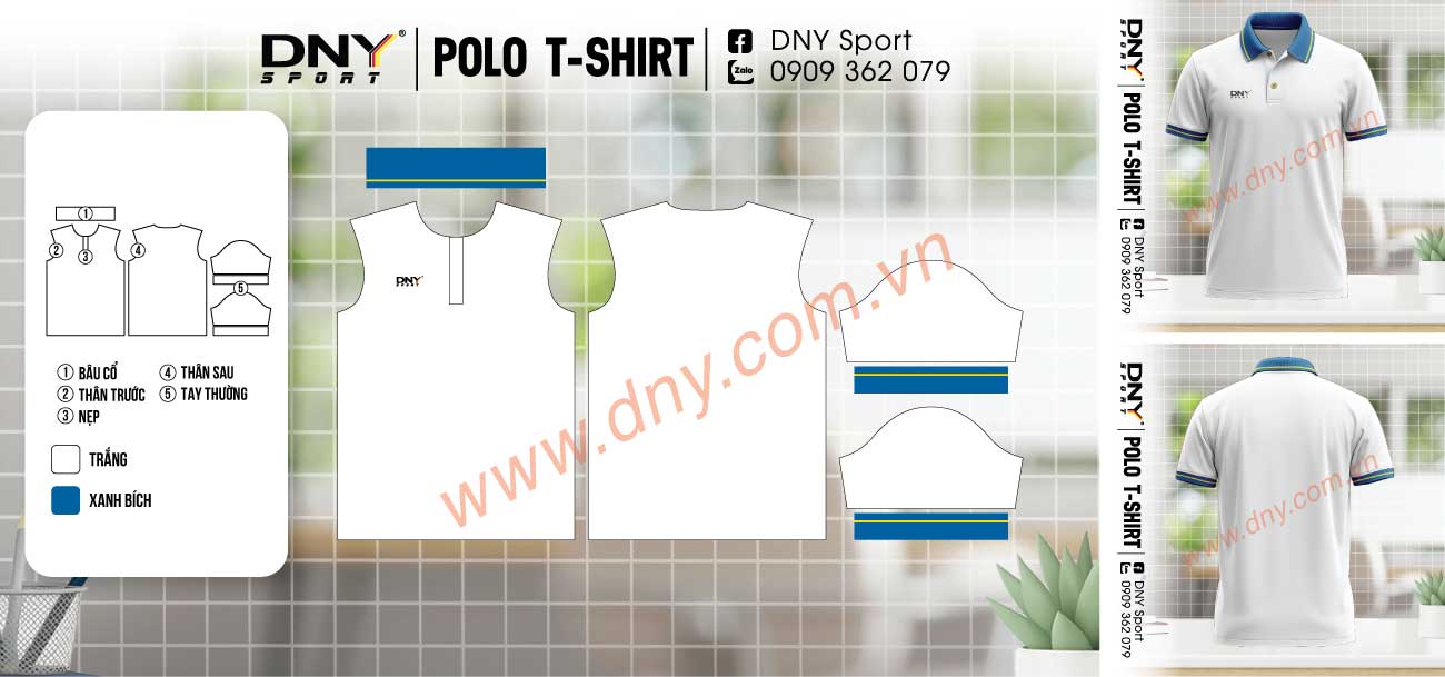 Đồng phục polo văn phòng hiện đại