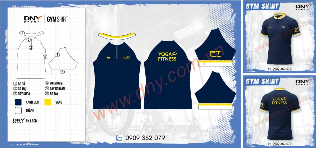 áo thun tay raglan gym nam