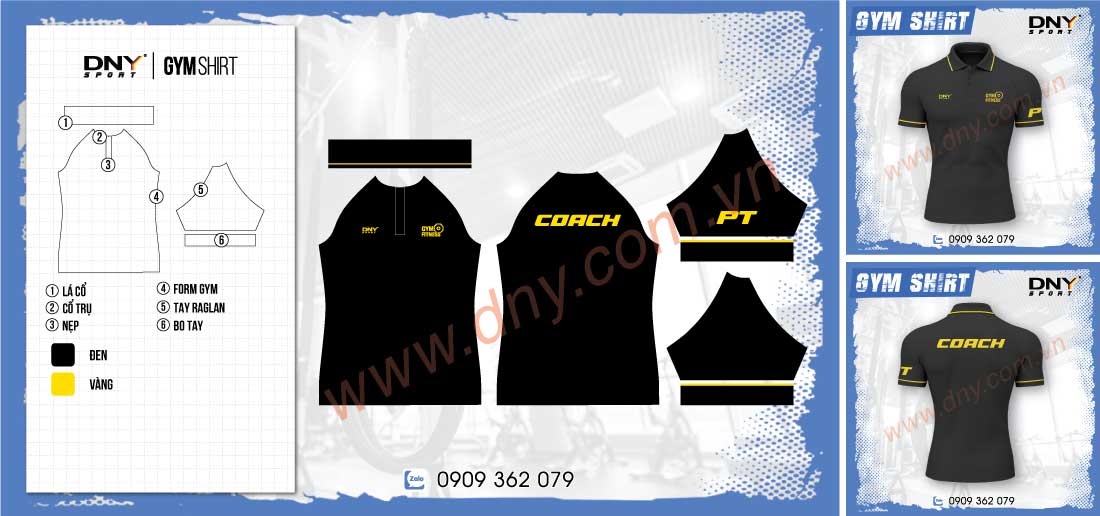 áo tập gym nam nữ
