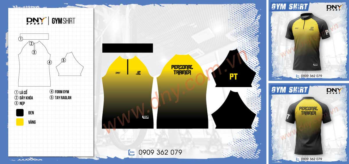 Trang phục tập luyện gym hiện đại