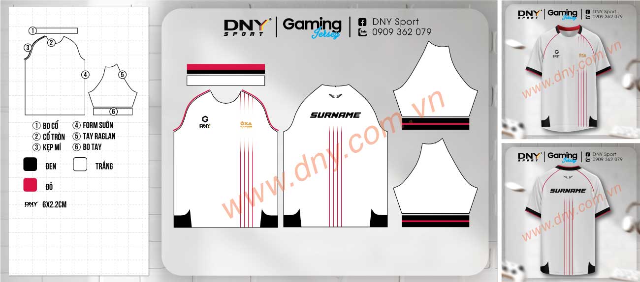 áo gaming custom