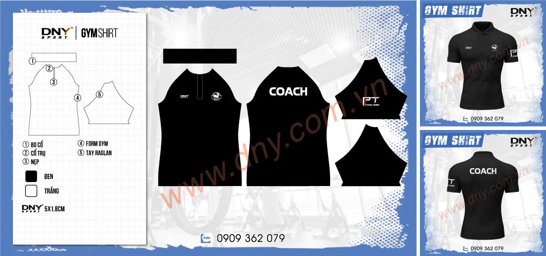 Áo tập gym body form, co giãn, thích hợp thể hình