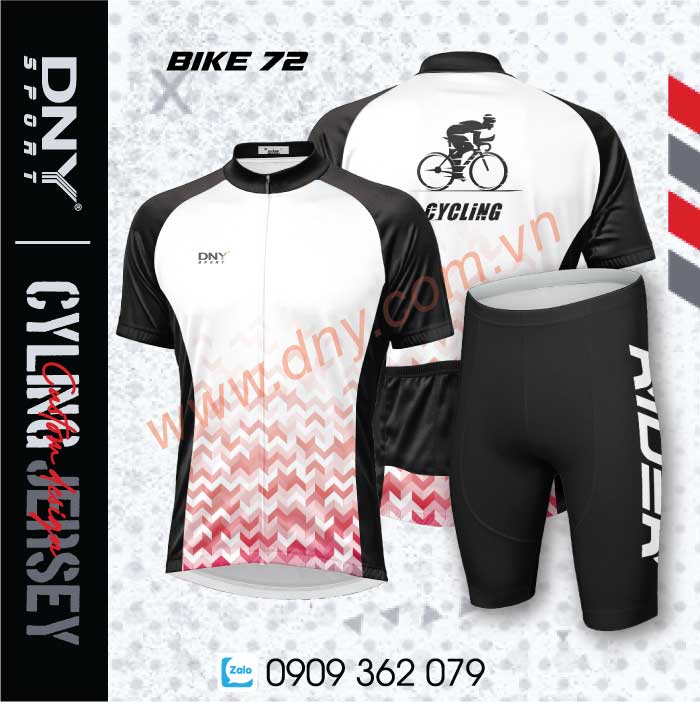 MẪU ÁO XE ĐẠP THIẾT KẾ THEO YÊU CẦU |DNY BIKE - 2512110072