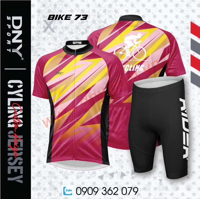 MẪU ÁO XE ĐẠP THIẾT KẾ THEO YÊU CẦU |DNY BIKE - 2512110073