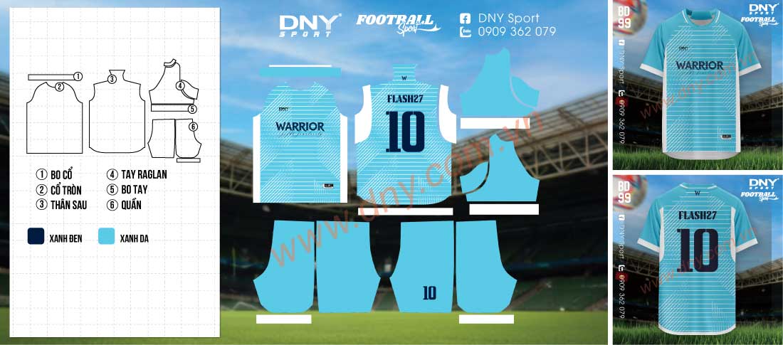 quần áo bóng đá xanh nhạt quần áo bóng đá xanh nhạt