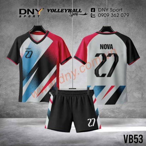 MẪU ÁO BÓNG CHUYỀN THIẾT KẾ THEO YÊU CẦU | DNY-VB2605140053