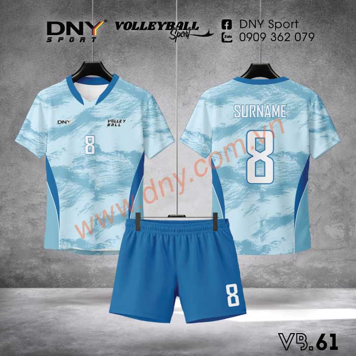 MẪU ÁO BÓNG CHUYỀN THIẾT KẾ THEO YÊU CẦU | DNY-VB2609230061