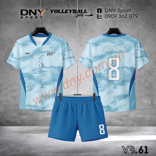 MẪU ÁO BÓNG CHUYỀN THIẾT KẾ THEO YÊU CẦU | DNY-VB2609230061