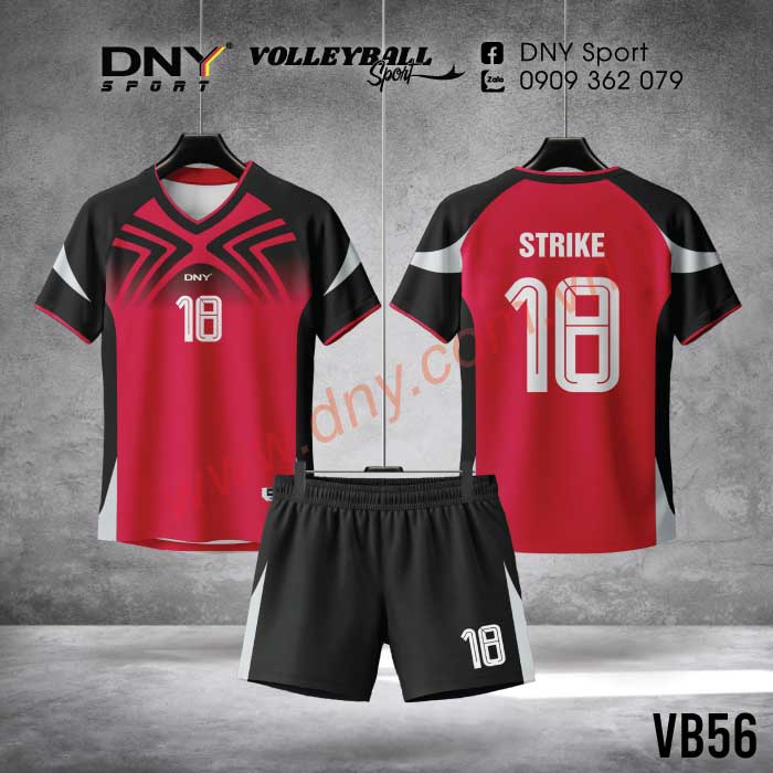 MẪU ÁO BÓNG CHUYỀN THIẾT KẾ THEO YÊU CẦU | DNY-VB2605140056