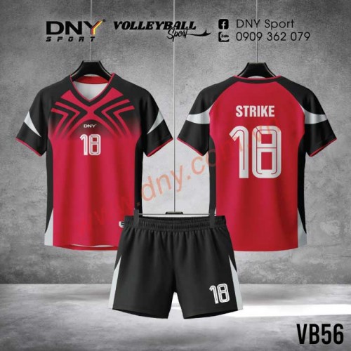 MẪU ÁO BÓNG CHUYỀN THIẾT KẾ THEO YÊU CẦU | DNY-VB2605140056