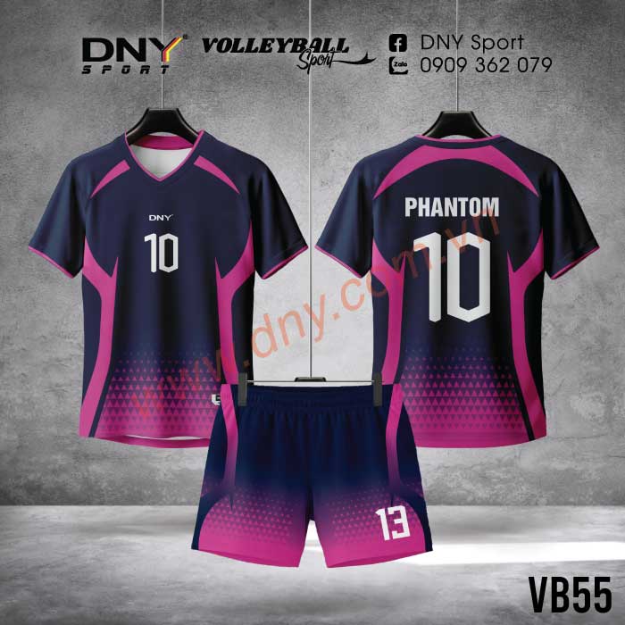 MẪU ÁO BÓNG CHUYỀN THIẾT KẾ THEO YÊU CẦU | DNY-VB2605140055