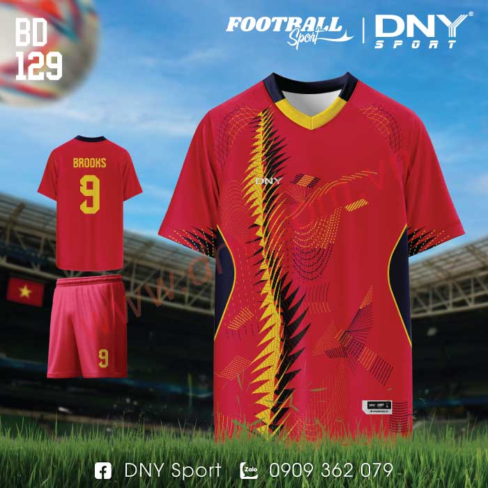 ÁO BÓNG ĐÁ TỰ THIẾT KẾ | DNY 2605060128