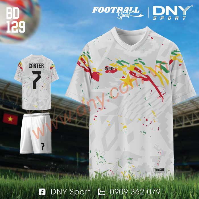 ÁO BÓNG ĐÁ TỰ THIẾT KẾ | DNY 2605060129