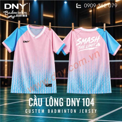 MẪU ÁO CẦU LÔNG THIẾT KẾ THEO YÊU CẦU | DNY-CL2610020104