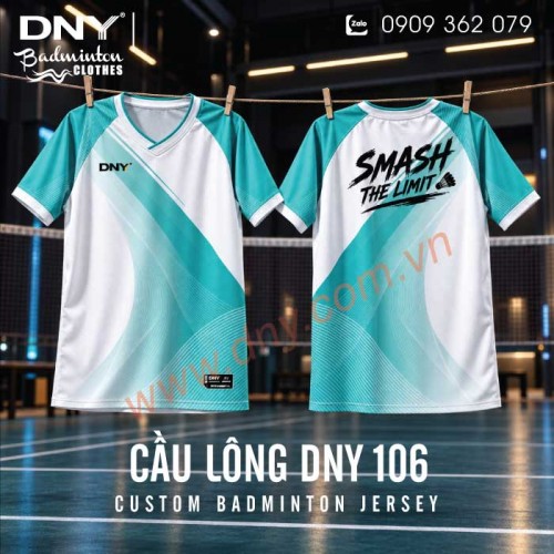 MẪU ÁO CẦU LÔNG THIẾT KẾ THEO YÊU CẦU | DNY-CL2610020106