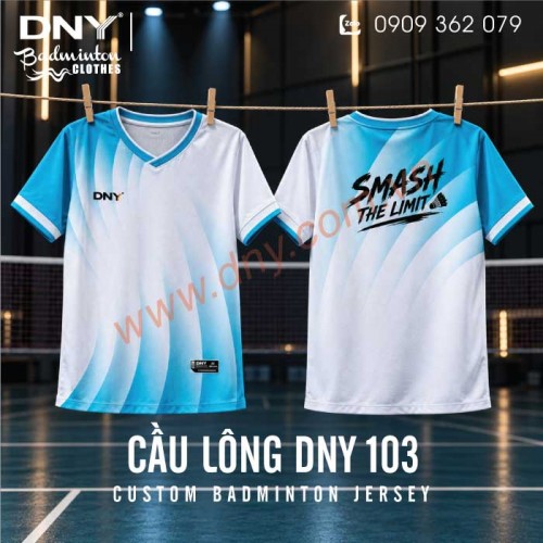 MẪU ÁO CẦU LÔNG THIẾT KẾ THEO YÊU CẦU | DNY- CL2610020103
