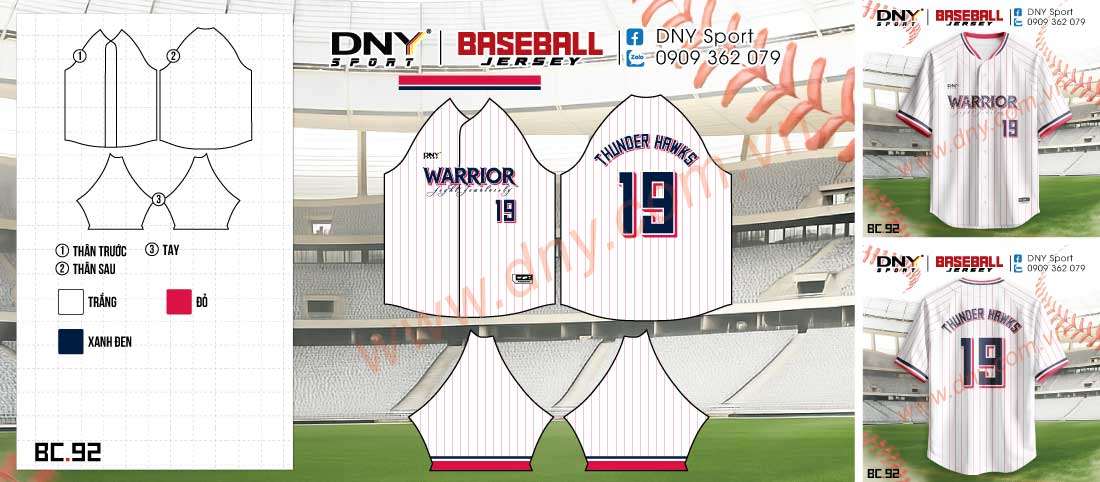 Trang phục bóng chày đồng bộ