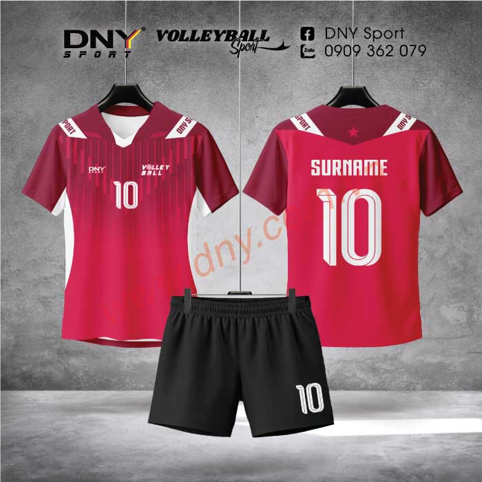 MẪU ÁO BÓNG CHUYỀN THIẾT KẾ THEO YÊU CẦU | DNY-VB2505300036