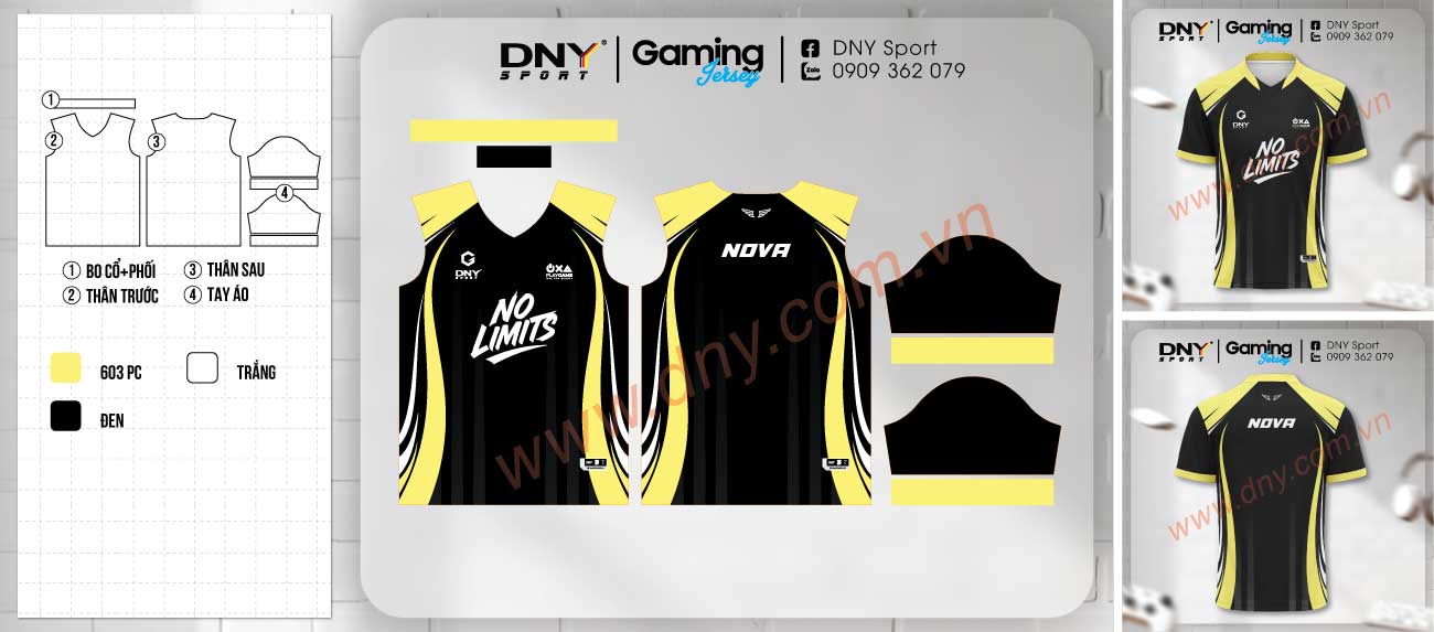 Áo đồng phục Esport chuyên nghiệp