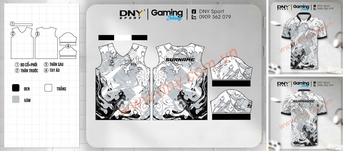 Áo Esport đồng bộ CLB
