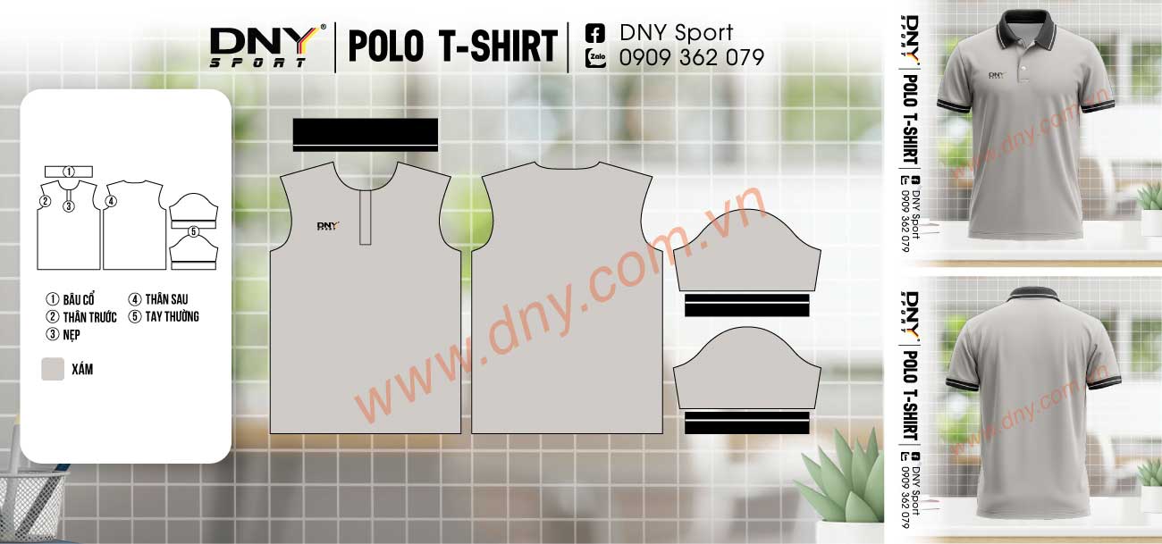 Áo polo doanh nghiệp tinh tế