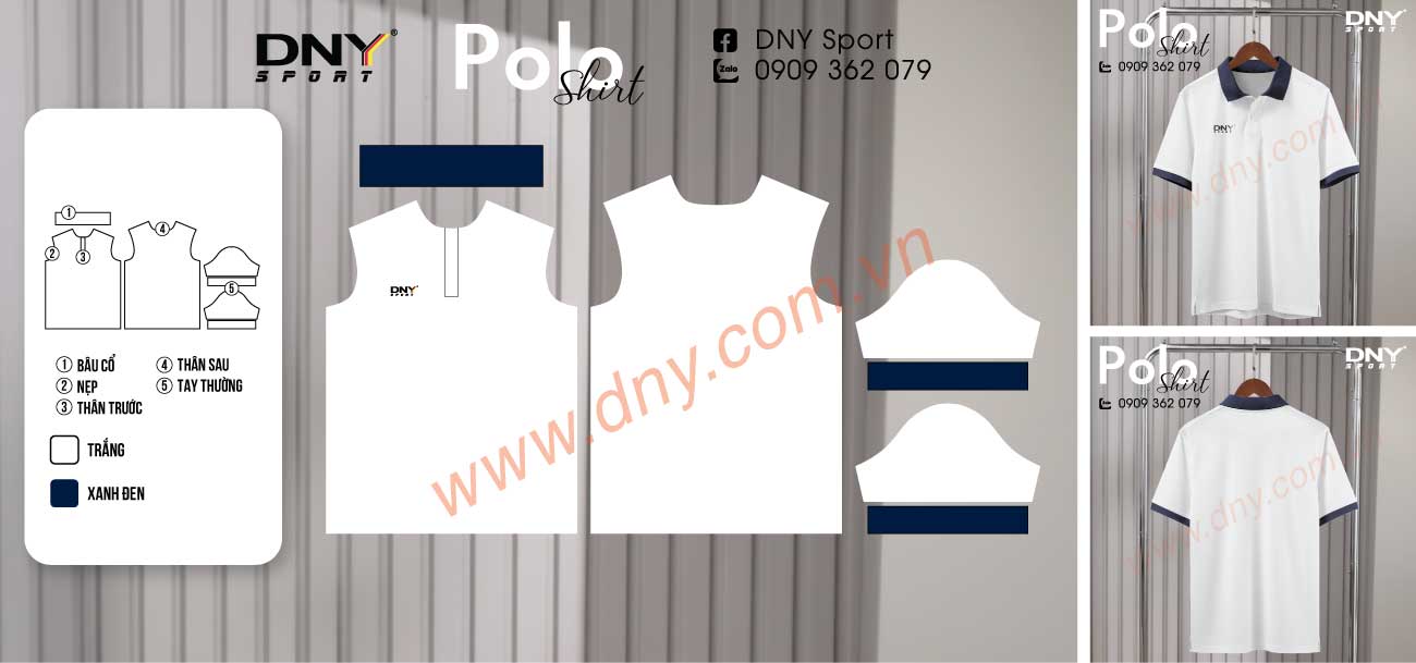 Đồng phục polo văn phòng Áo đồng phục nhân viên polo